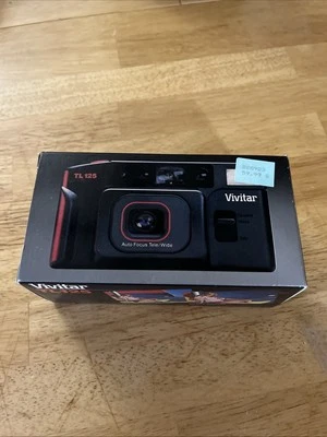 Vivitar TL125  Tele-Wide Auto Focus  35mm Point Shoot Camera - Image 1 of 4