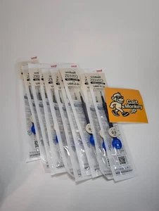 Uni-ball ZENTO 0.5mm Blue Gel Ink Refills 10 Pack Smooth Quick-Dry Japan - Picture 1 of 1