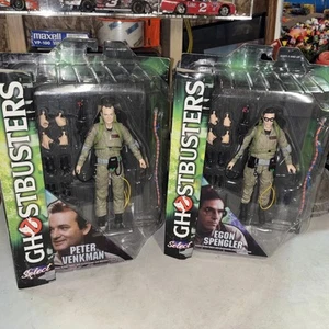 2 Diamond Select Toys - Ghostbusters Action Figure EGON SPENGLER & Peter Venoman - Picture 1 of 6