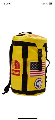 MOCHILA BIG HAUL SS17 SUPREME X THE NORTH FACE TRANS ANTÁRTIDA AMARILLA TNF RARA Foto 1 de 4
