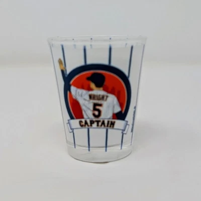 David Wright Número Día de Retiro #5 Shot Glass Exclusivo Estadio de los Mets de Nueva York Foto 1 de 2