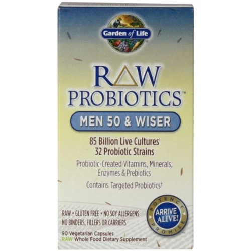 Garden of Life RAW Probiotics, Men 50 & Wiser