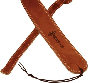 MARTIN BALL LEATHER SUEDE STRAP,Brown,2.5",18A0012 - Picture 1 of 4