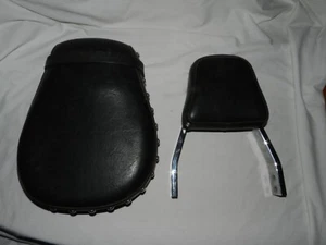 Yamaha Front Seat & Back Rest XV1600 XV 1600 Part Number 4WM-00 98.3 INOAC - Picture 1 of 10