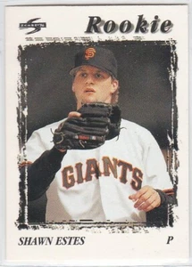 G) 1996 Score Pinnacle Baseball Trading Card Shawn Estes #496 Rookie - Picture 1 of 2