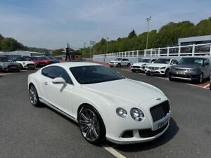 2014 BENTLEY CONTINENTAL 6.0 GT SPEED W12 616bhp Coupe with only 29,250 miles