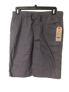 NWT Levi’s Boys Size XL Gray Slim Fit Elastic Waist Shorts - Picture 1 of 8