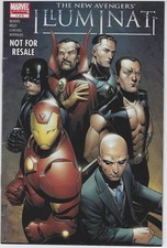 NEW AVENGERS ILLUMINATI 1 2007 GIVEAWAY PROMO MINI PROMOTIONAL COMIC IRON MAN