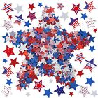 Patriotic Foam Stickers 4th of July Colorful Prints Stars Foam Decals Glitter...