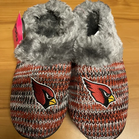 NFL Arizona Cardinals Womens Peak Slide Slippers Shoes X-Large 11-12 Cover