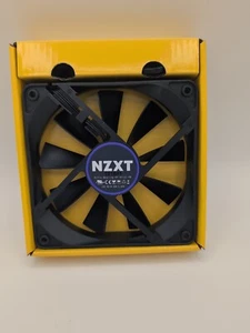 NZXT Rifle Bearing Case Fan RF-AF12C-RB 120mm 3-Pin Connect Black - Imagen 1 de 1