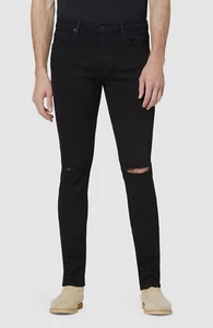 $208 Joe's Jeans Men's Black Stretch Ripped Knee Skinny Denim Pants Size 31 - Picture 1 of 4