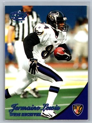 1999 Pacific Jermaine Lewis #34 Platinum Blue #13/75 MADE - Image 1 of 2
