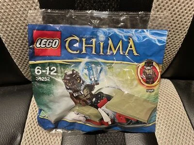 NEW RETIRED PROMO ONLY LEGO LEGENDS OF CHIMA CRUG'S SWAMP JET 30252 POLYBAG - Image 1 of 2