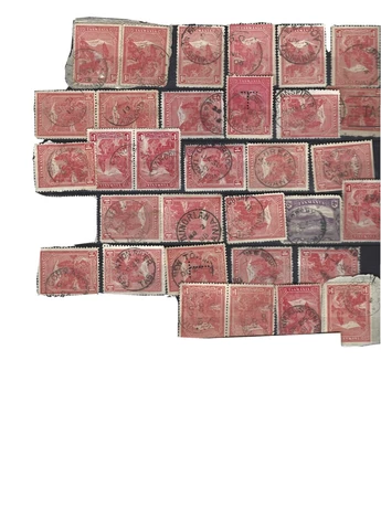 TASMANIA POSTMARKS ON PICTORIAL ISSUES SOME BETTER Cover