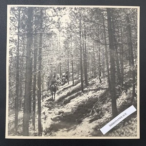 Vintage Foto Cowboys on Trail Wyoming Fritz Henle 1940’s Black & White 7,5 - Bild 1 von 2