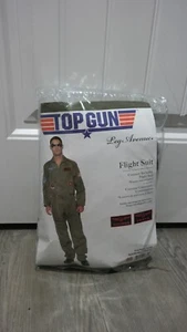 Top Gun Flight Suit Costume Adult Size XL Maverick/Goose Leg Ave. NIB - Picture 1 of 1