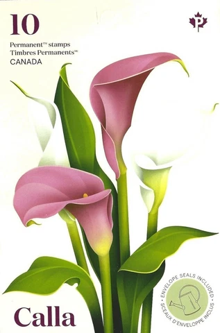Canada  2022  CALLA - LILIES   Brand New 2022  Pristine Booklet Issue Cover