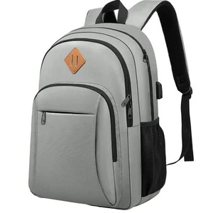 Travel Laptop Backpack Anti Theft Backpack with USB Charging Port Waterproof ... - Picture 1 of 7