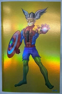 Stan Lee Goldfolie Sammelalbum 41/100 - Kyle Willis - ungelesen - exklusiv - limitiert auf 100 - Bild 1 von 8