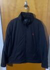 Polo Ralph Lauren Men’s XL Hidden Hood Black Jacket “Zipper Replaced”