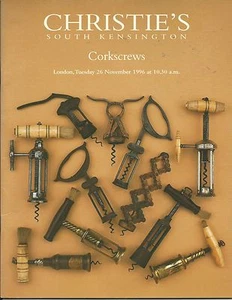 CHRISTIE’S CORKSCREWS Auction Catalog 11 1996 - Picture 1 of 1