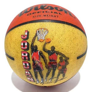 Vintage 90’s Wilson Michael Jordan Official Size 5 9.5”Chicago Bulls Basketball - Picture 1 of 9