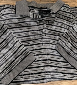 🔥MENS Mediano🔥 Polo de golf Greg Norman con detalles en hojas - Imagen 1 de 5