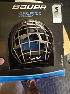 Bauer IMS 5.0 S Hockey Helmet White - New In Box - Picture 1 of 2