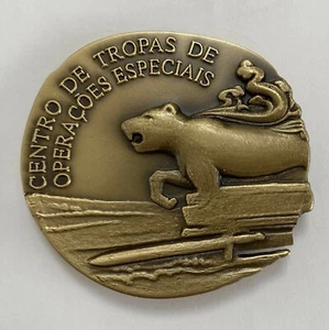 Portuguese Army SPECIAL OPERATIONS TROOPS CENTRE counter-terrorism bronze medal - Picture 1 of 2