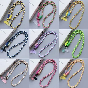 Detachable Shoulder Strap Nylon Neck Hanging Cord Phone Charm Accessories - Photo 1 sur 16