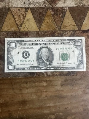 Old 100 Dollar Bill (1988) - CRISP - Image 1 of 2