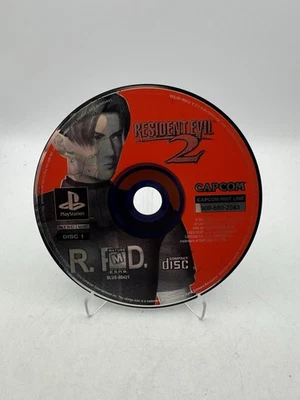 Resident Evil 2 (Sony PS1) DISCO 1 SOLO Resurgido Profesionalmente Funcionando Limpio Foto 1 de 2