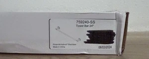 Delta 759240-ss Trinsic 24" Wandmontage Handtuchhalter Brillanz Edelstahl - Bild 1 von 2