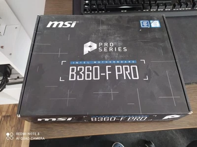 Placa Base MSI B360-F PRO lga 1151 h4 h310 b360 b365 z370 z390 - Imagen 1 de 3