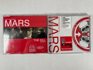 CD BUNDLE x2/Thirty Seconds To Mars- A Beautiful Lie/The Kill [Rebirth] w/poster - Picture 1 of 11