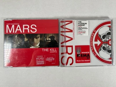CD BUNDLE x2/Thirty Seconds To Mars- A Beautiful Lie/The Kill [Rebirth] w/poster - Image 1 of 4