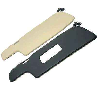Black Beige Sun Visor Kit Fits Porsche 911 Coupe 1969–1989 w/ Brackets - Изображение 1 из 4