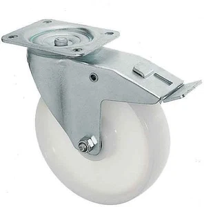 Ruedas de transporte con rueda de plástico 80 100 125 160 180 200 250 mm ruedas de dirección  - Imagen 1 de 6