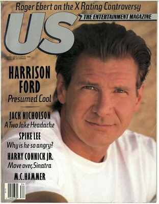 US MAGAZINE AUGUST 20, 1990, HARRISON FORD, SPIKE LEE, HARRY CONNICK, VINTAGE! - Image 1 of 4