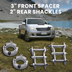 3"+2" Full Kit Front + Rear Shackles Lift Kit for Toyota Hilux Vigo 2005-2014