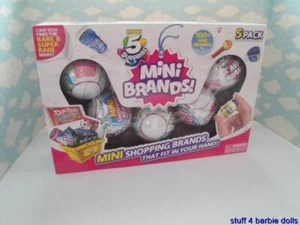 Collectors Zuru 5 Surprise - Mini Brands - Sealed Ball 2018 SET - FREE Shipping - Picture 1 of 2