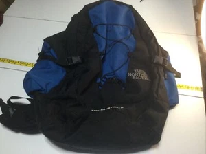 The North Face Touchstone Backpack Black And Blue Y2K - Picture 1 of 16