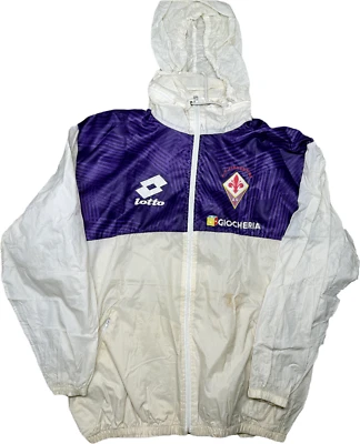 maglia vintage fiorentina Batistuta 1991 1992 Lotto Giocheria Jacket Tracktop - Immagine 1 di 4