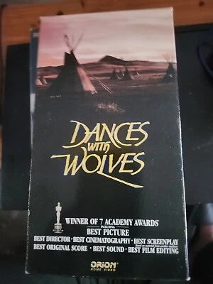 Dances with Wolves (, 1993) - VHS Movie Tape - Image 1 of 3