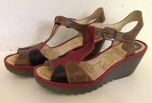 FLY LONDON - Women’s Yila Sandals Size UK SIZE 6 / EUR 39 - Picture 1 of 12