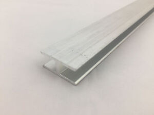 Alu H-Profil Aluminium Alu Profil Länge 500 mm - 2000 mm