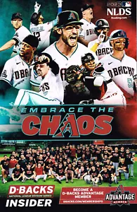 2023 Diamondbacks Dbacks Insiderprogramm Magazin NLDS - Carroll, Gallen, Thomas - Bild 1 von 1