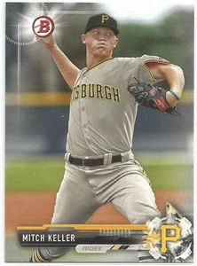 Mitch Keller Pittsburgh Pirates 2017 Bowman Baseball - Picture 1 of 2