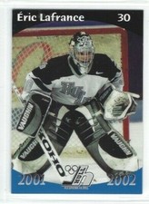 2001-02 Hull Olympiques (QMJHL) Eric Lafrance (goalie)